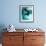 A Pair of Leopard Seals Interacting, Astrolabe Island, Antarctica-null-Framed Photographic Print displayed on a wall