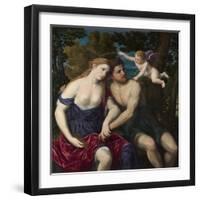 A Pair of Lovers, 1556-1559-Paris Bordone-Framed Premium Giclee Print