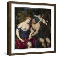 A Pair of Lovers, 1556-1559-Paris Bordone-Framed Giclee Print