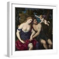 A Pair of Lovers, 1556-1559-Paris Bordone-Framed Giclee Print