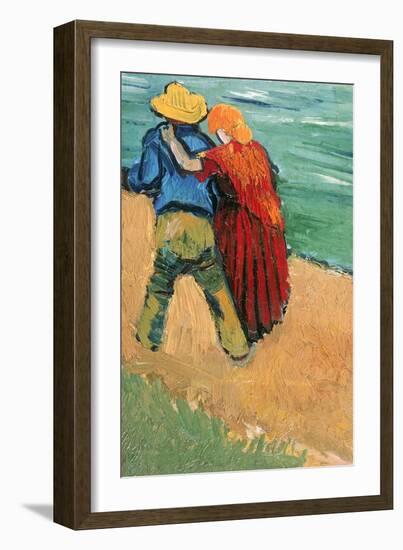 A Pair of Lovers, Arles, 1888-Vincent van Gogh-Framed Giclee Print