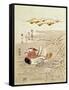 A Pair of Mandarin Ducks-Isoda Koryusai-Framed Stretched Canvas