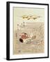 A Pair of Mandarin Ducks-Isoda Koryusai-Framed Giclee Print