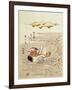 A Pair of Mandarin Ducks-Isoda Koryusai-Framed Giclee Print