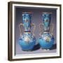 A Pair of Minton Twin-Handled Cloisonne Vases, Circa 1871-Alvar Aalto-Framed Giclee Print