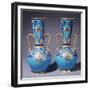 A Pair of Minton Twin-Handled Cloisonne Vases, Circa 1871-Alvar Aalto-Framed Giclee Print