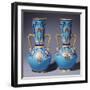 A Pair of Minton Twin-Handled Cloisonne Vases, Circa 1871-Alvar Aalto-Framed Giclee Print