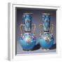 A Pair of Minton Twin-Handled Cloisonne Vases, Circa 1871-Alvar Aalto-Framed Giclee Print