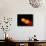 A Pair of Neutron Stars Colliding, Merging, and Forming a Black Hole-null-Framed Stretched Canvas displayed on a wall