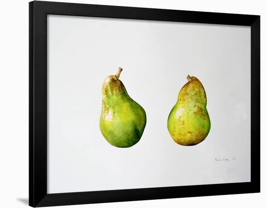 A Pair of Pears, 1997-Alison Cooper-Framed Giclee Print