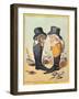 A Pair of Polished Gentlemen, Published by Hannah Humphrey in 1801-James Gillray-Framed Giclee Print