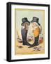 A Pair of Polished Gentlemen, Published by Hannah Humphrey in 1801-James Gillray-Framed Giclee Print