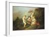 A Pair Of Putti I-Francois Boucher-Framed Premium Giclee Print