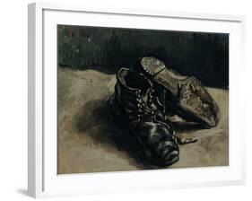 A Pair of Shoes, 1886-Vincent van Gogh-Framed Giclee Print