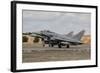 A Pair of Spanish Air Force Typhoon Jets Taking Off-Stocktrek Images-Framed Photographic Print