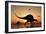 A Pair of Spinosaurus Hunting for Fish-Stocktrek Images-Framed Art Print