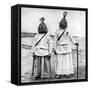 A Pair of 'Straw Boys, Ireland, 1922-AW Cutler-Framed Stretched Canvas