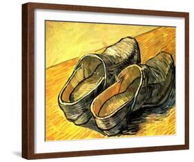 A Pair of Wooden Shoes, 1888-Vincent van Gogh-Framed Art Print