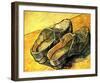 A Pair of Wooden Shoes, 1888-Vincent van Gogh-Framed Art Print