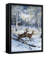 A Pair-Jeff Tift-Framed Stretched Canvas
