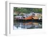 A palafita stilt village in Castro, Chiloe Island, northern Patagonia, Chile, South America-Alex Robinson-Framed Photographic Print