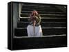 A Palestinian Man at a Soccer Stadium in Gaza City, October 23, 2006-Emilio Morenatti-Framed Stretched Canvas