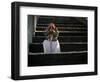 A Palestinian Man at a Soccer Stadium in Gaza City, October 23, 2006-Emilio Morenatti-Framed Photographic Print