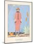 A Palm Beach, from a Collection of Fashion Plates, 1921 (Pochoir Print)-Georges Barbier-Mounted Giclee Print
