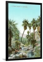 A Palm Canyon in California-null-Framed Art Print