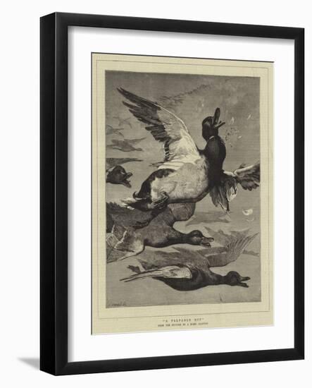 A Palpable Hit-null-Framed Giclee Print