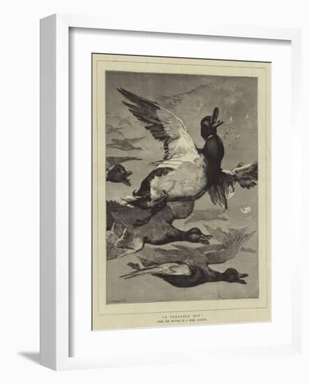 A Palpable Hit-null-Framed Giclee Print