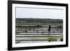 A Paludier Rakes Natural Sea Salt-Sara Erith-Framed Photographic Print