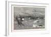 A Pampero (Or Hurricane) in South America: the Inner Anchorage, Monte Video, During the Storm-null-Framed Giclee Print