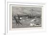 A Pampero (Or Hurricane) in South America: the Inner Anchorage, Monte Video, During the Storm-null-Framed Giclee Print