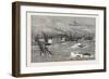 A Pampero (Or Hurricane) in South America: the Inner Anchorage, Monte Video, During the Storm-null-Framed Giclee Print