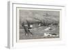 A Pampero (Or Hurricane) in South America: the Inner Anchorage, Monte Video, During the Storm-null-Framed Giclee Print