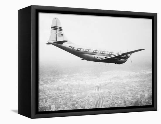 A Pan Am Clipper in Flight-null-Framed Stretched Canvas