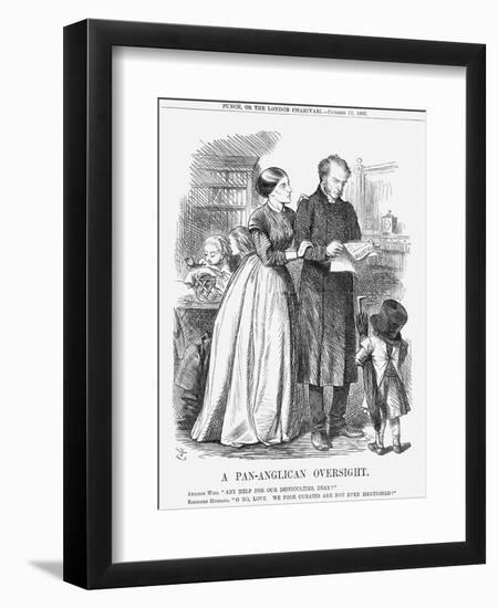 A Pan-Anglican Oversight, 1867-John Tenniel-Framed Giclee Print