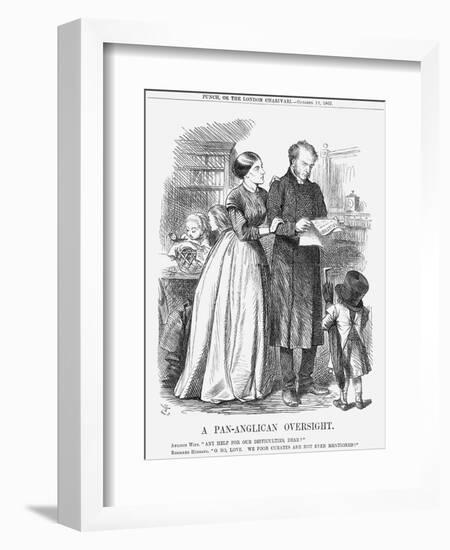 A Pan-Anglican Oversight, 1867-John Tenniel-Framed Giclee Print