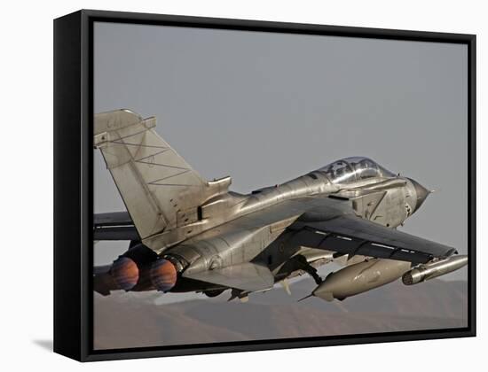 A Panavia Tornado of the Italian Air Force Taking Off-Stocktrek Images-Framed Stretched Canvas