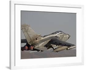 A Panavia Tornado of the Italian Air Force Taking Off-Stocktrek Images-Framed Photographic Print