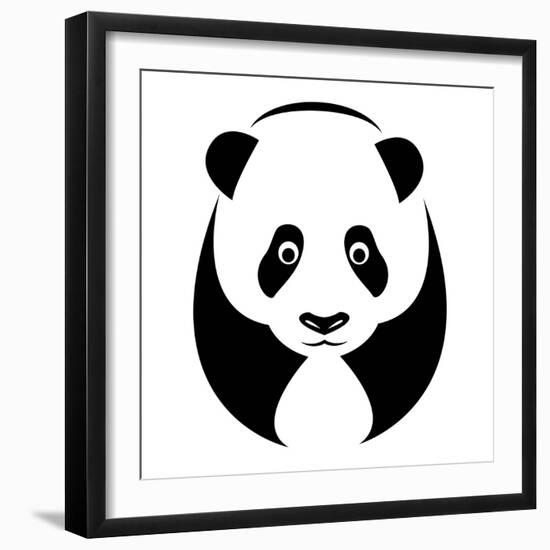 A Panda-yod67-Framed Art Print