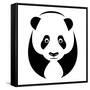A Panda-yod67-Framed Stretched Canvas