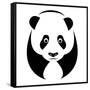 A Panda-yod67-Framed Stretched Canvas