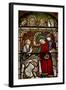 A Panel in the East Window Depicting the Works of Mercy: Clothing the Naked-null-Framed Giclee Print