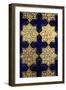 A Panel of Kashan Lustre Stellar and Cobalt Cruciform Tiles, 13th Century-null-Framed Giclee Print