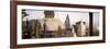 A Panorama Formed of Three Frames Giving a Very Wide Angle View, Kathmandu, Nepal-Don Smith-Framed Photographic Print