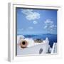 A Panorama from Santorini Island, Greece-Ljsphotography-Framed Photographic Print