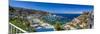 A Panorama of Avalon on Catalina Island-Andrew Shoemaker-Mounted Photographic Print