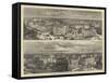 A Panorama of Chicago, from the Top of the City Hall-William Henry James Boot-Framed Stretched Canvas